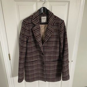 Abercrombie Wool Blend Blazer Coat